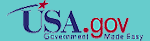USAGov logo and link to their site